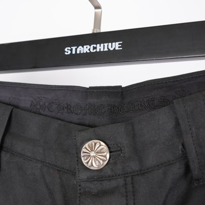 CHROME HEARTS WAXED CARPENTER PANTS