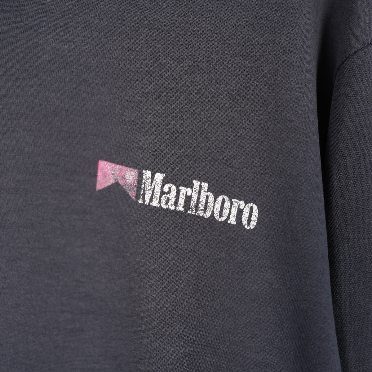 VINTAGE BLACK MARLBORO COWBOY TEE