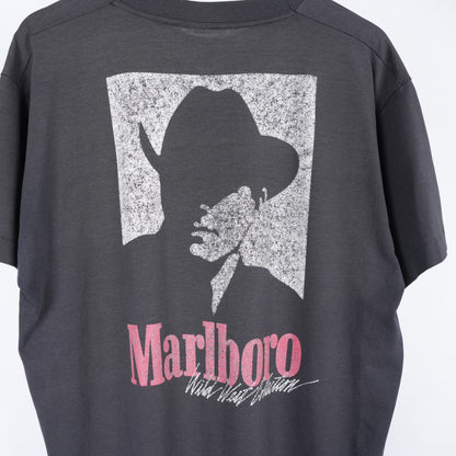 VINTAGE BLACK MARLBORO COWBOY TEE
