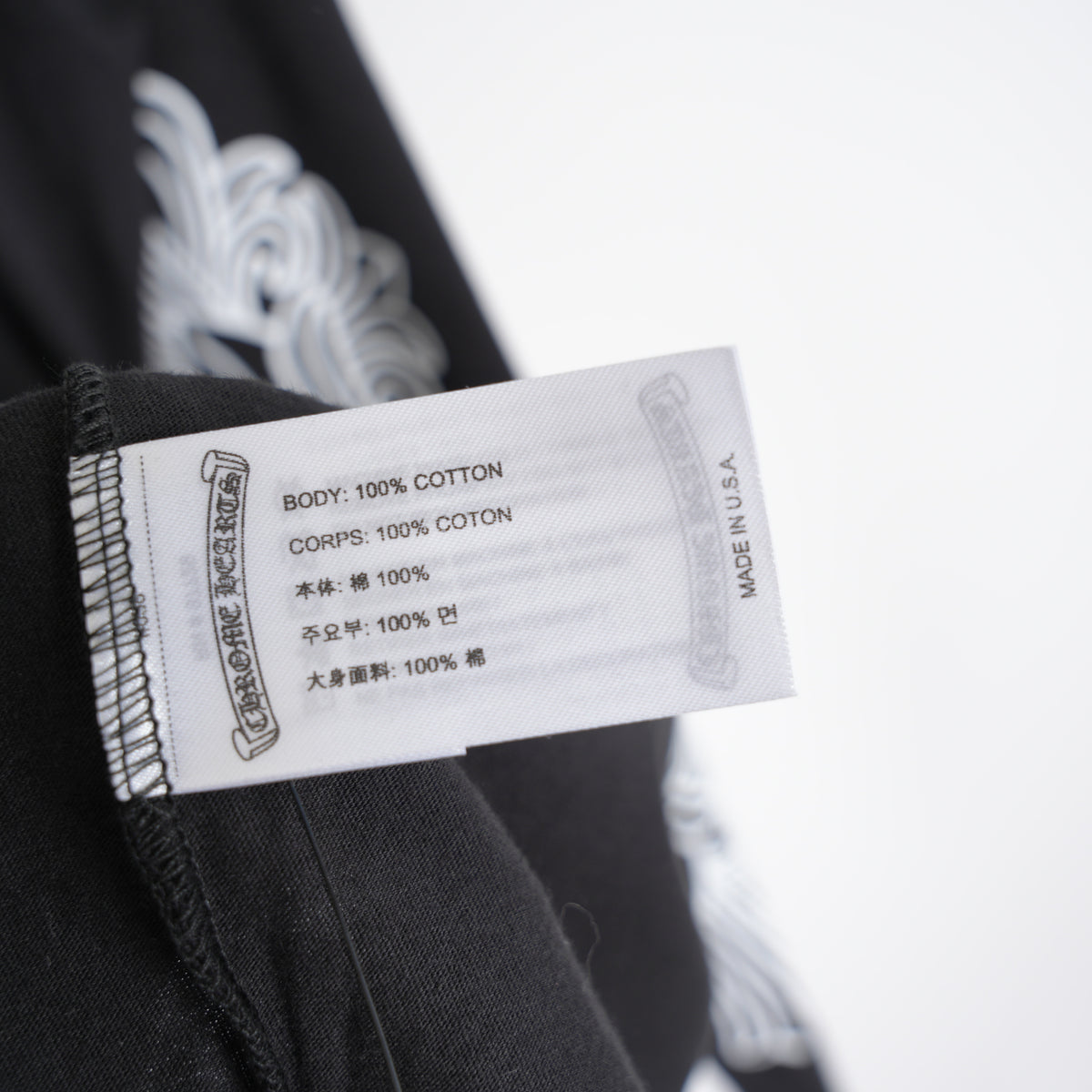 CHROME HEARTS NEW YORK EXCLUSIVE HORSESHOE LOGO POCKET LONG SLEEVE