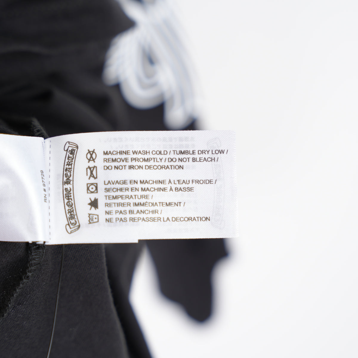 CHROME HEARTS NEW YORK EXCLUSIVE HORSESHOE LOGO POCKET LONG SLEEVE