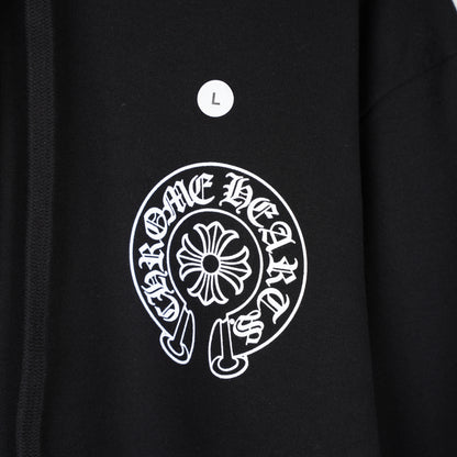 CHROME HEARTS NEW YORK EXCLUSIVE HORSESHOE LOGO PULLOVER HOODIE