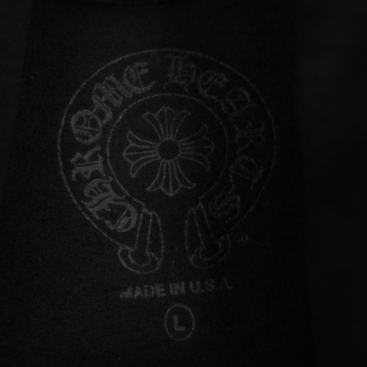 CHROME HEARTS NEW YORK EXCLUSIVE HORSESHOE LOGO PULLOVER HOODIE