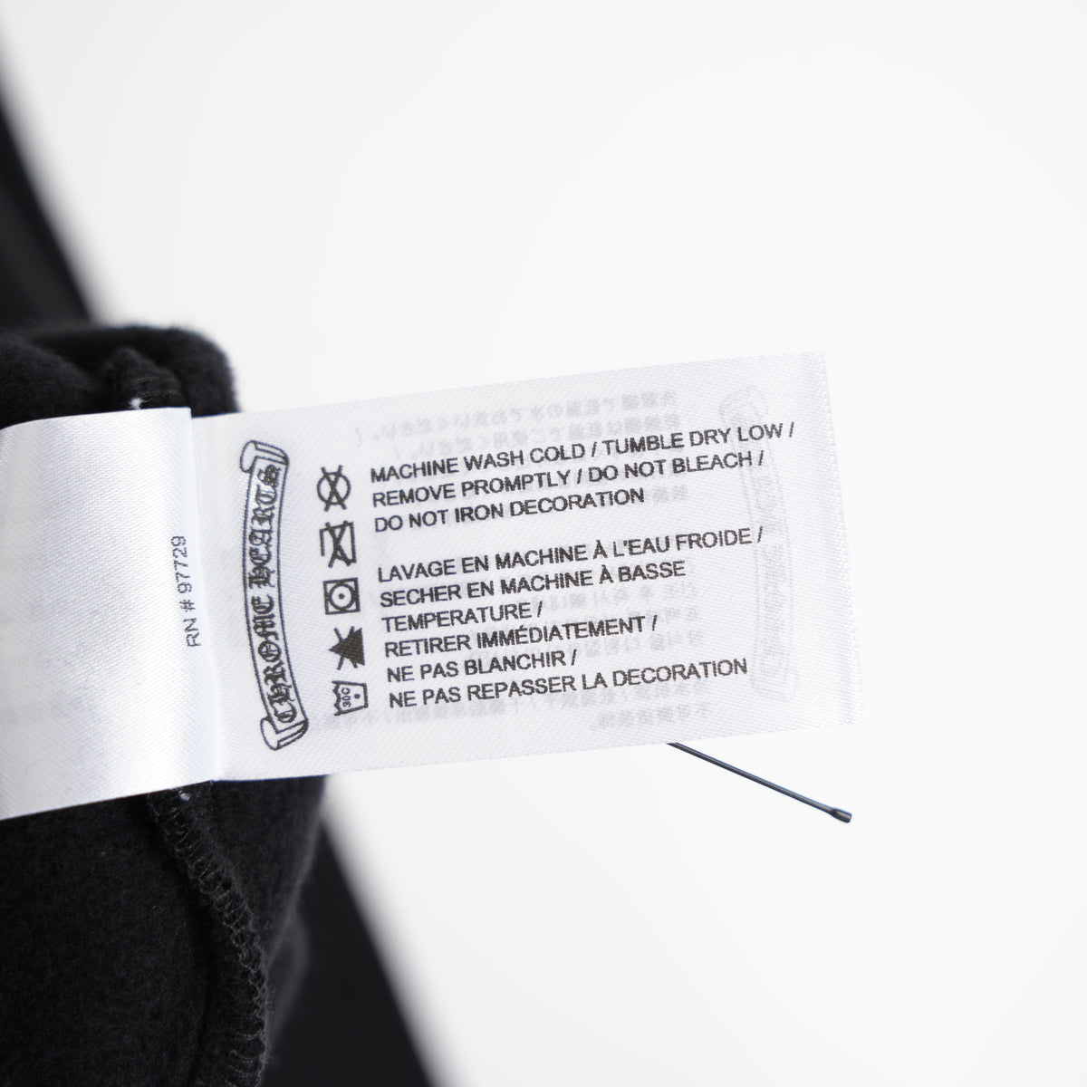CHROME HEARTS NEW YORK EXCLUSIVE HORSESHOE LOGO PULLOVER HOODIE
