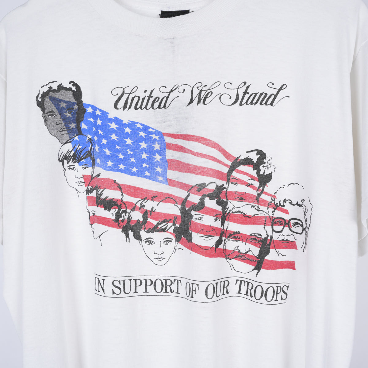 VINTAGE 'UNITED WE STAND' TEE