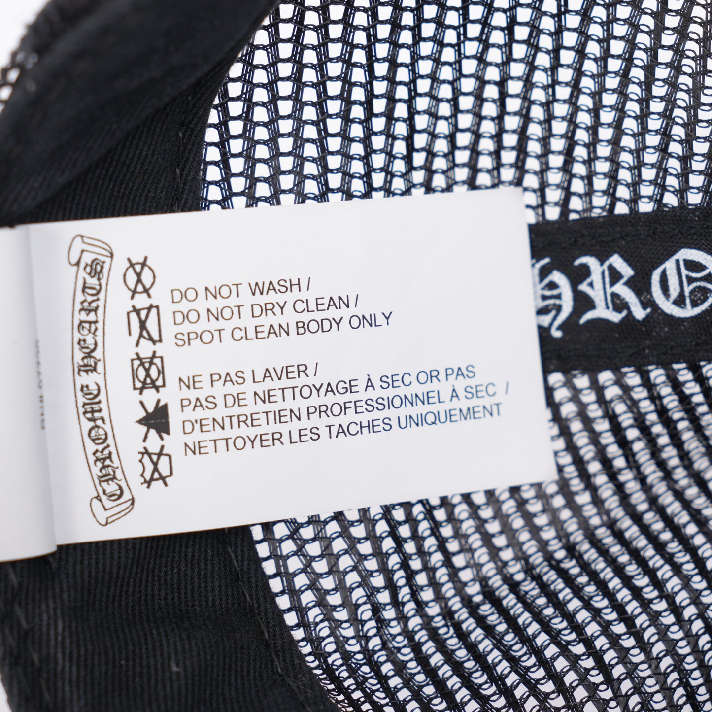 CHROME HEARTS FUCK PATCH HAT