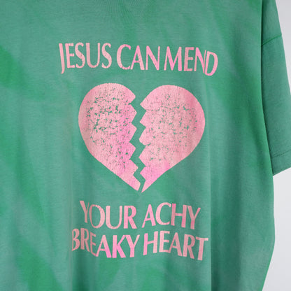 VINTAGE JESUS CAN MEND YOUR ACHY BREAKY HEART TEE