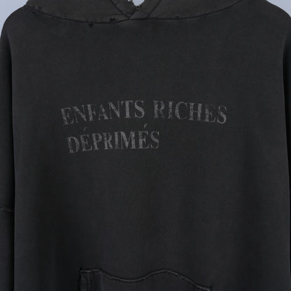 ERD GREY LOGO HOODIE