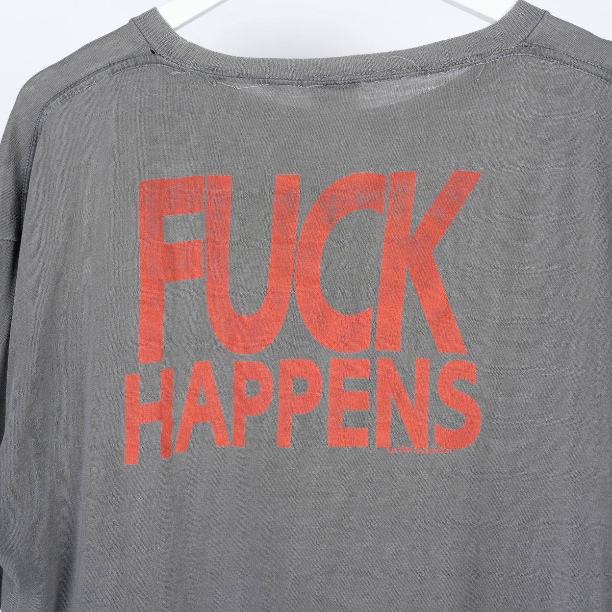 VINTAGE SOUNDGARDEN 1989 ULTRAMEGA OK 'FUCK HAPPENS' TEE