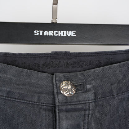 CHROME HEARTS HERRINGBONE CARPENTER PANTS