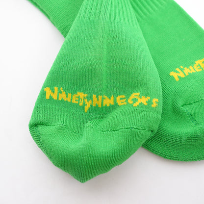 CHROME HEARTS MATTY BOY GREEN FLAME SOCKS
