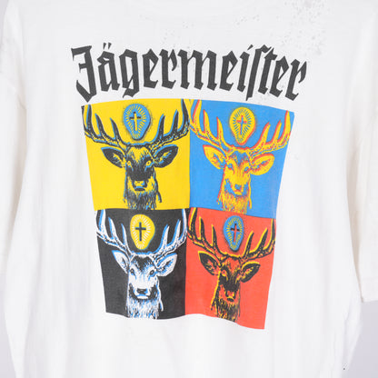 VINTAGE THRASHED JAGERMEISTER POP ART TEE