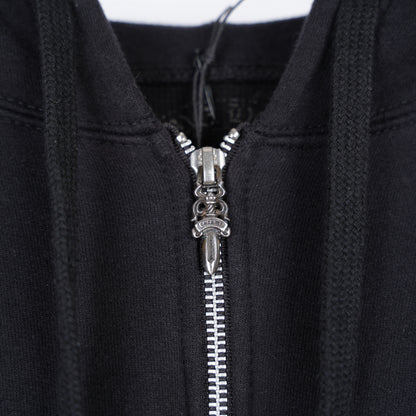 CHROME HEARTS VINTAGE THERMAL ZIP UP HOODIE OG SOAP