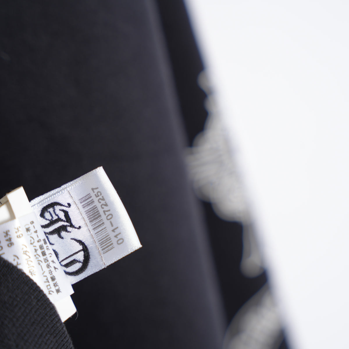 CHROME HEARTS VINTAGE THERMAL ZIP UP HOODIE OG SOAP