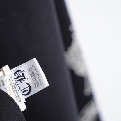 CHROME HEARTS VINTAGE THERMAL ZIP UP HOODIE OG SOAP
