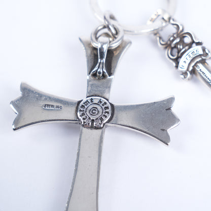 CHROME HEARTS LARGE CROSS PENDANT + DAGGER