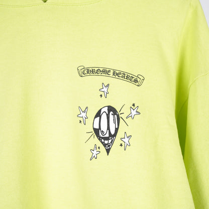 CHROME HEARTS NEON YELLOW MATTY BOY HOODIE