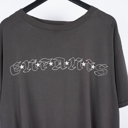 ERD STAR GOTHIC LOGO BLACK TEE