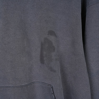 VINTAGE THRASHED BLANK FADED PULLOVER HOODIE