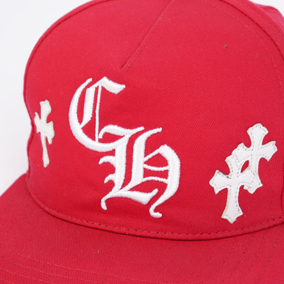 CHROME HEARTS PATCH RED HAT