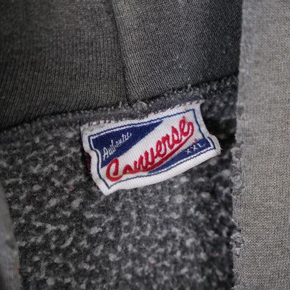 VINTAGE THRASHED FADED PULLOVER HOODIE