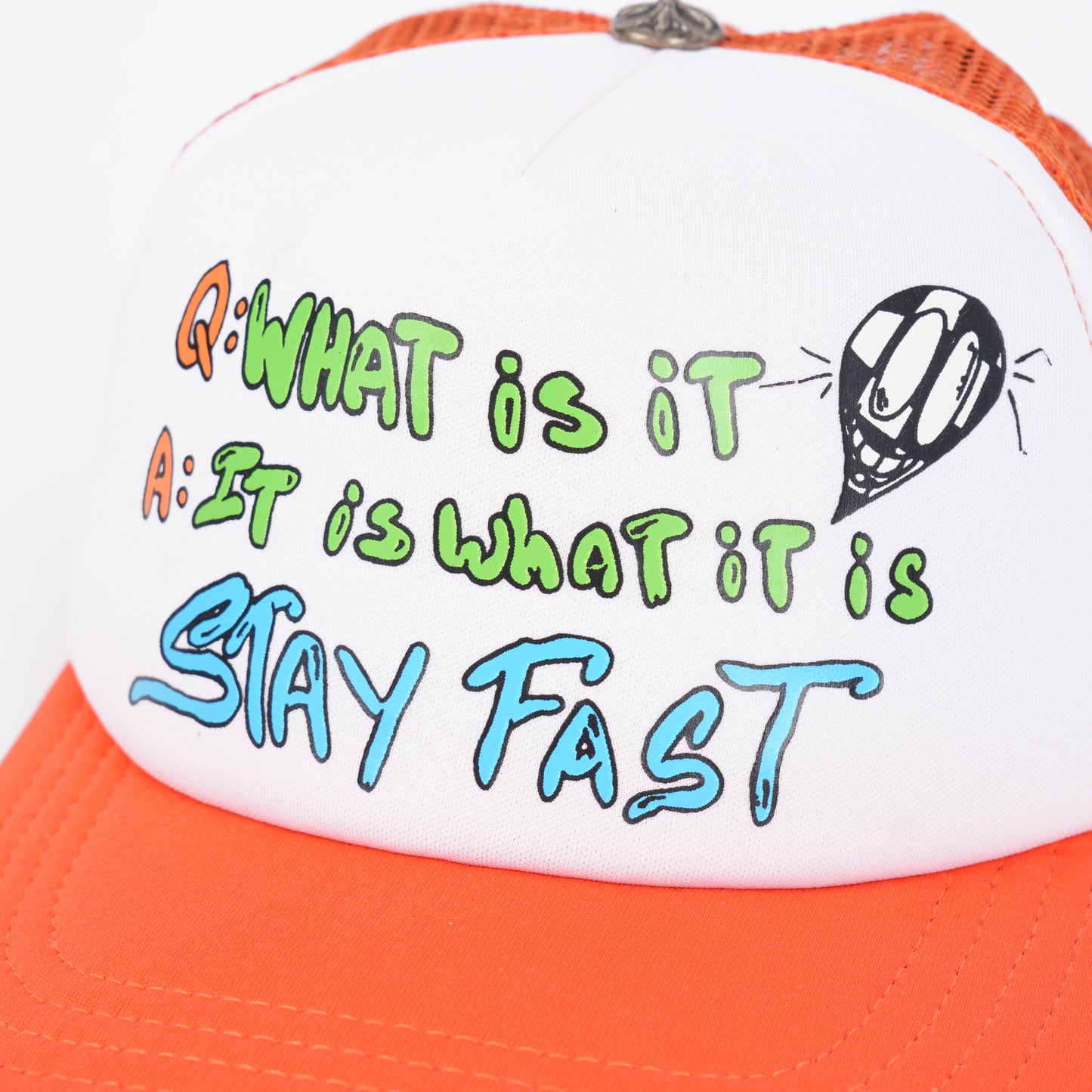 CHROME HEARTS MATTY BOY STAY FAST HAT