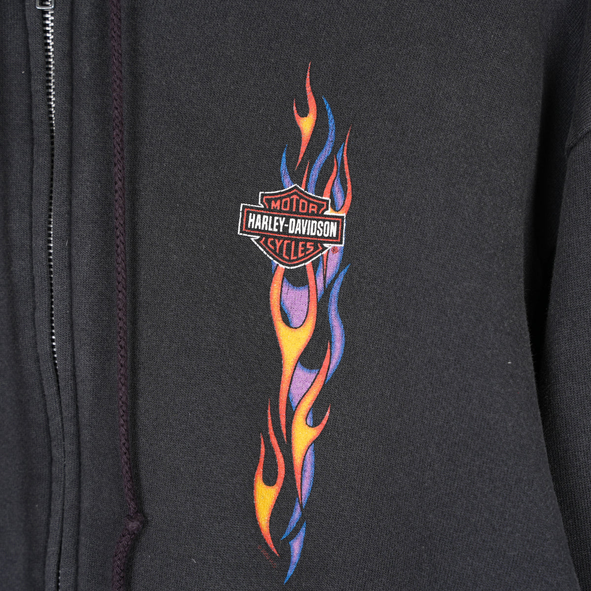 VINTAGE HARLEY DAVIDSON CAPISTRANO ZIP UP HOODIE