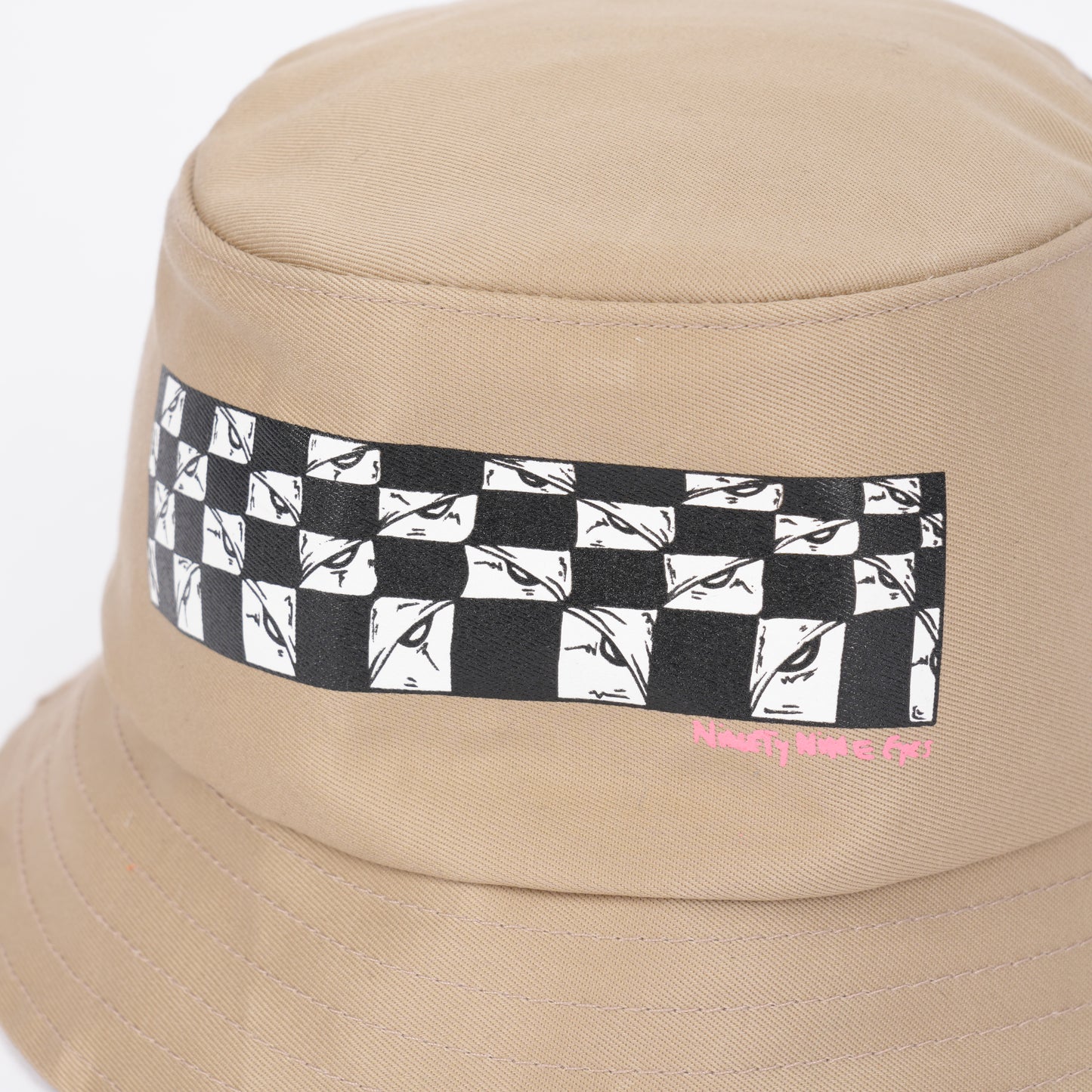 CHROME HEARTS MATTY BOY KHAKI 99 EYES BUCKET HAT
