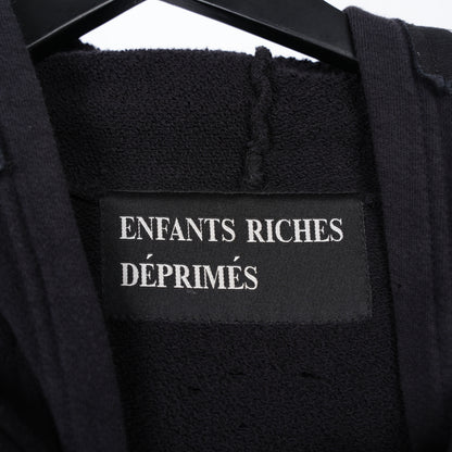 ENFANTS RICHES DÉPRIMÉS PATCH LOGO DOUBLE LAYERED HOODIE