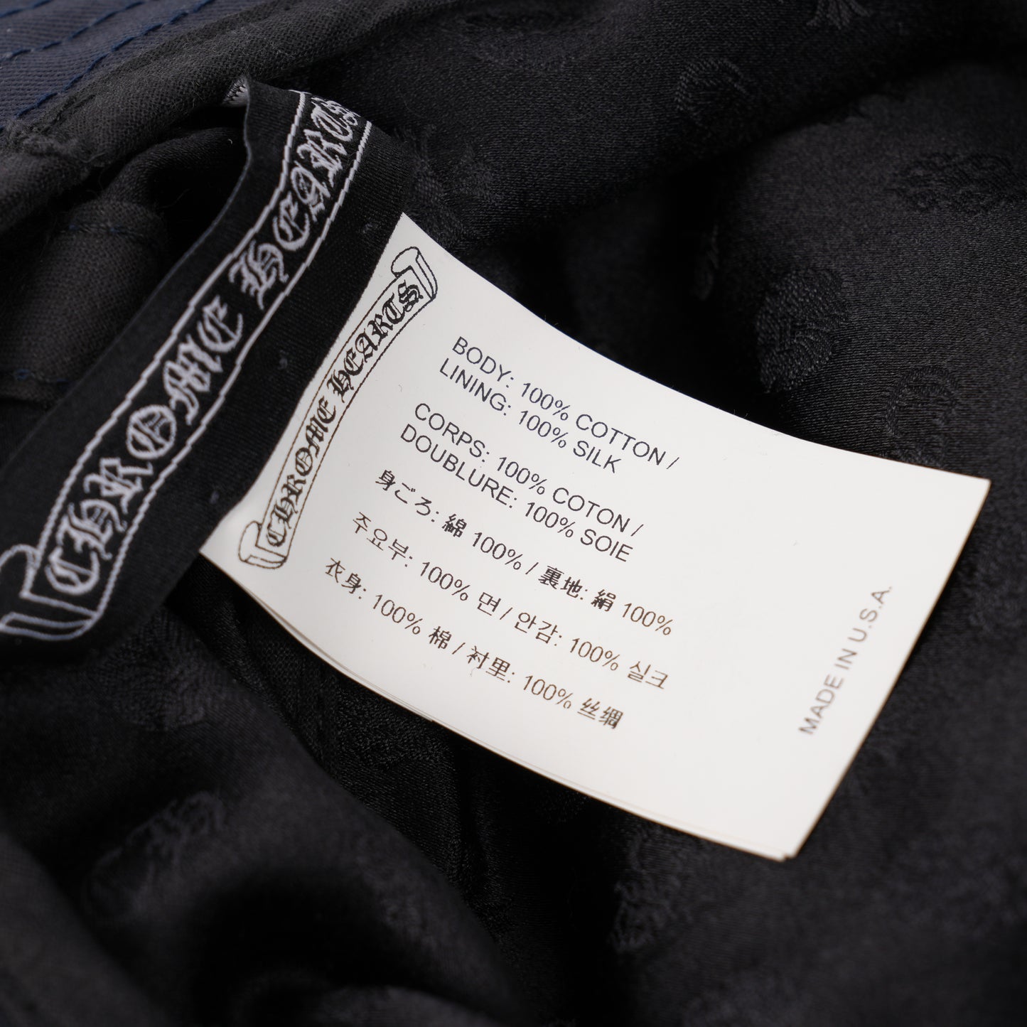 CHROME HEARTS MATTY BOY 99 EYES BUCKET HAT