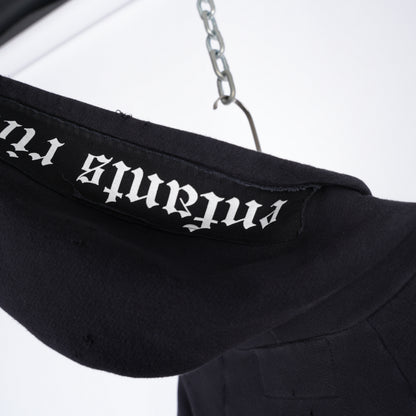 ENFANTS RICHES DÉPRIMÉS PATCH LOGO DOUBLE LAYERED HOODIE