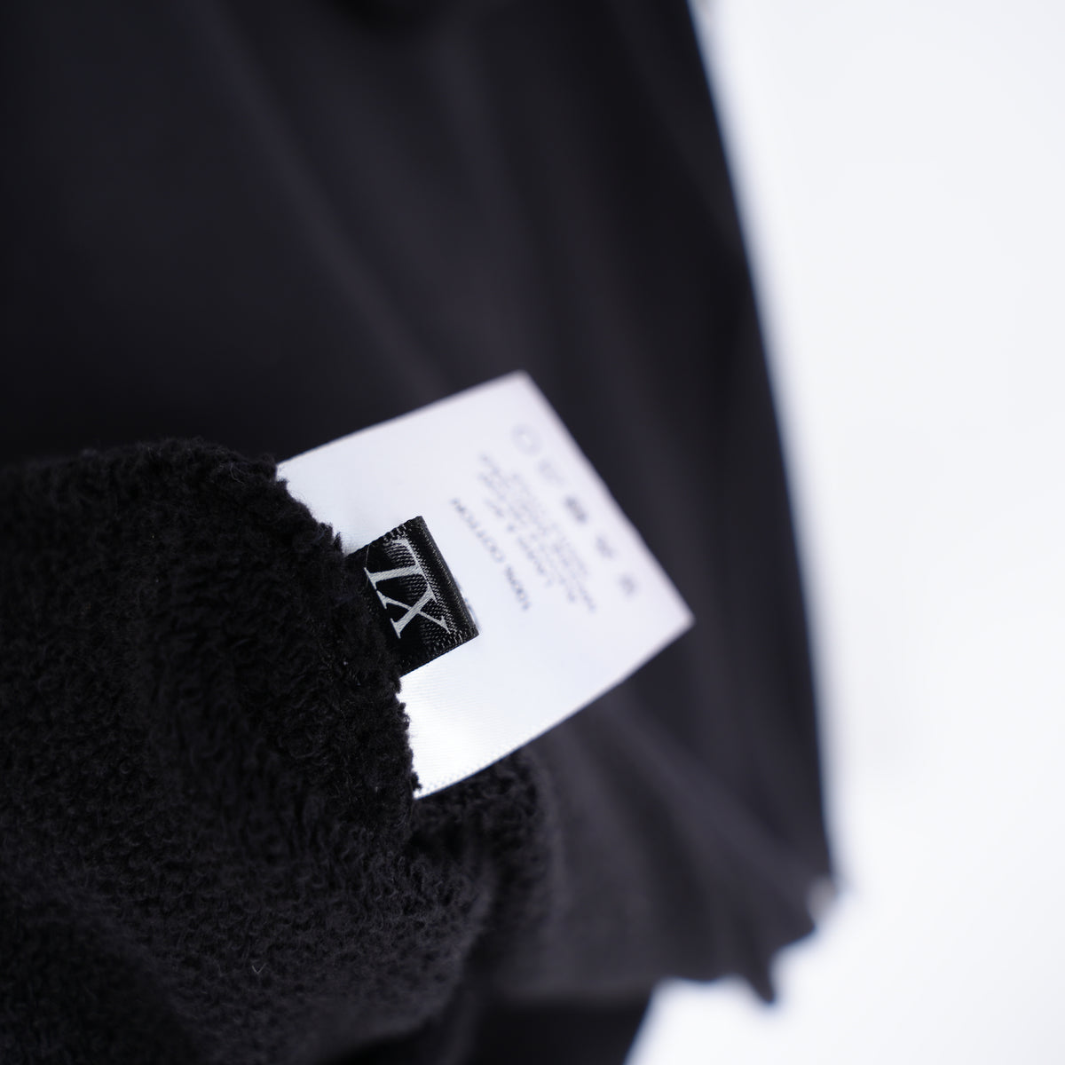 ENFANTS RICHES DÉPRIMÉS PATCH LOGO DOUBLE LAYERED HOODIE