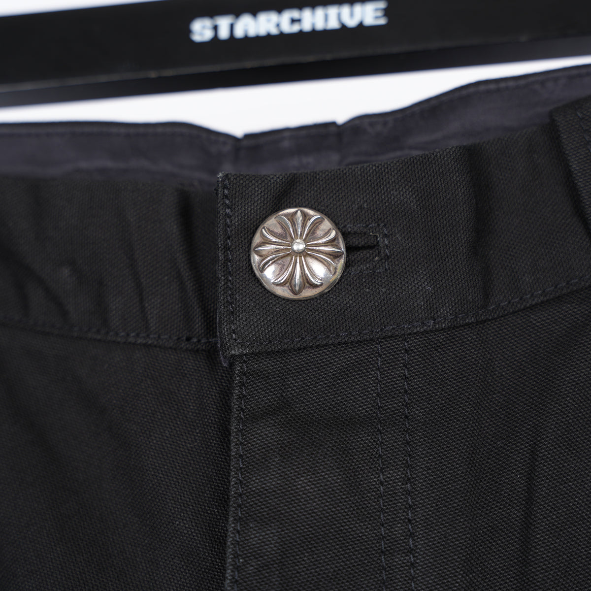 CHROME HEARTS DOUBLE KNEE CARPENTER PANTS