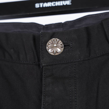 CHROME HEARTS DOUBLE KNEE CARPENTER PANTS