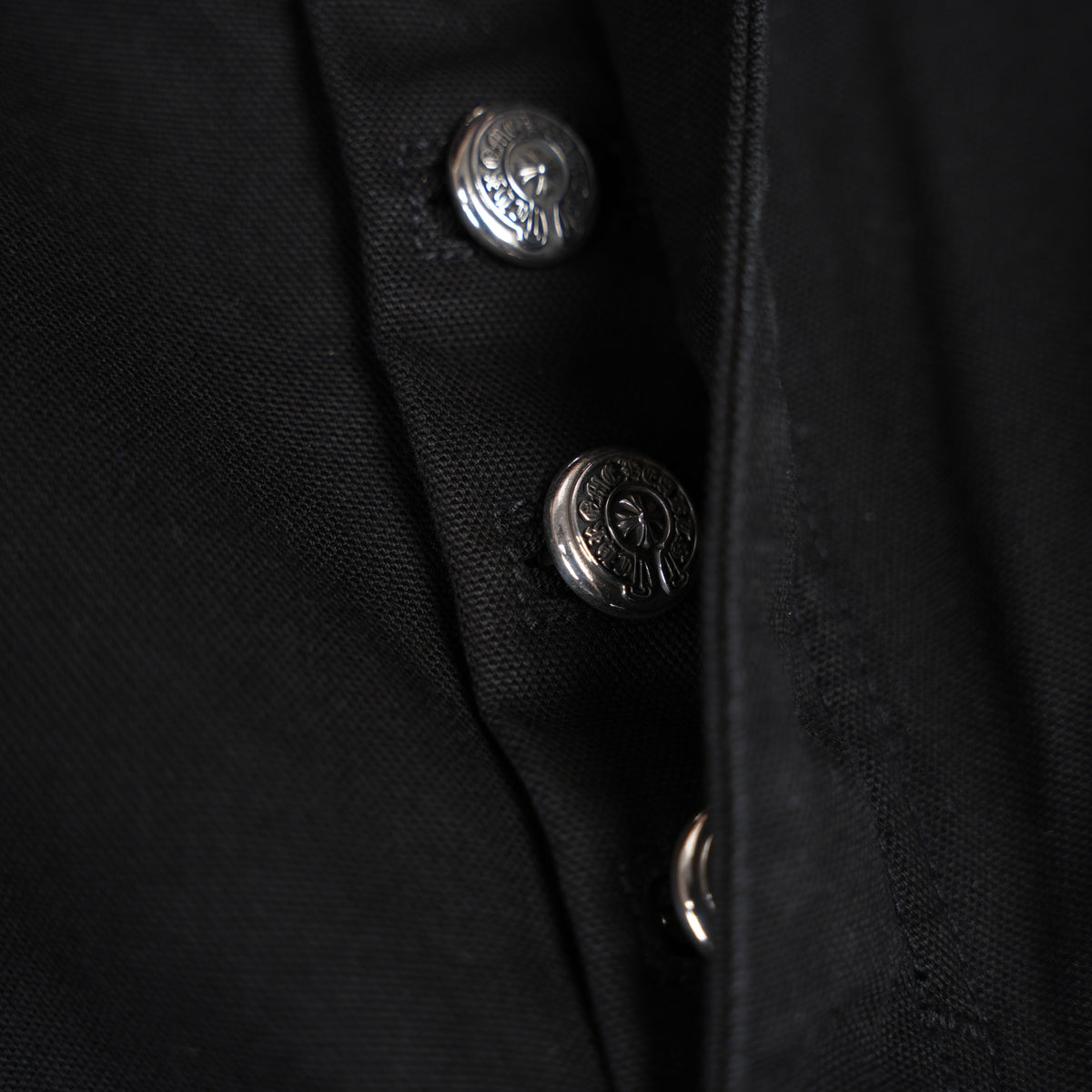 CHROME HEARTS DOUBLE KNEE CARPENTER PANTS