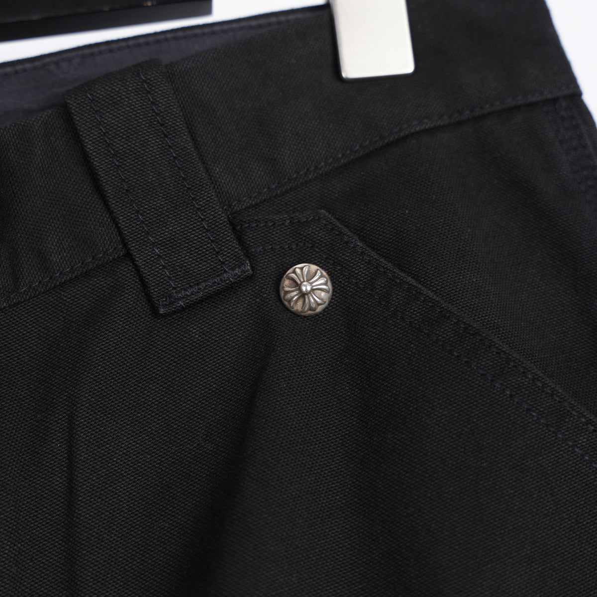 CHROME HEARTS DOUBLE KNEE CARPENTER PANTS