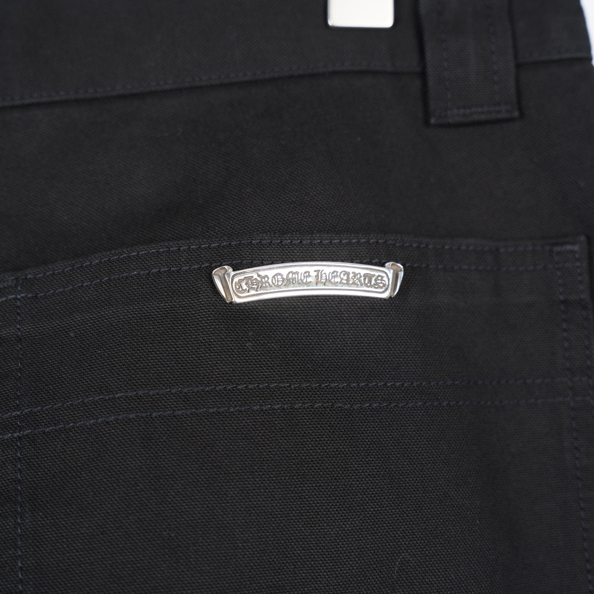 CHROME HEARTS DOUBLE KNEE CARPENTER PANTS