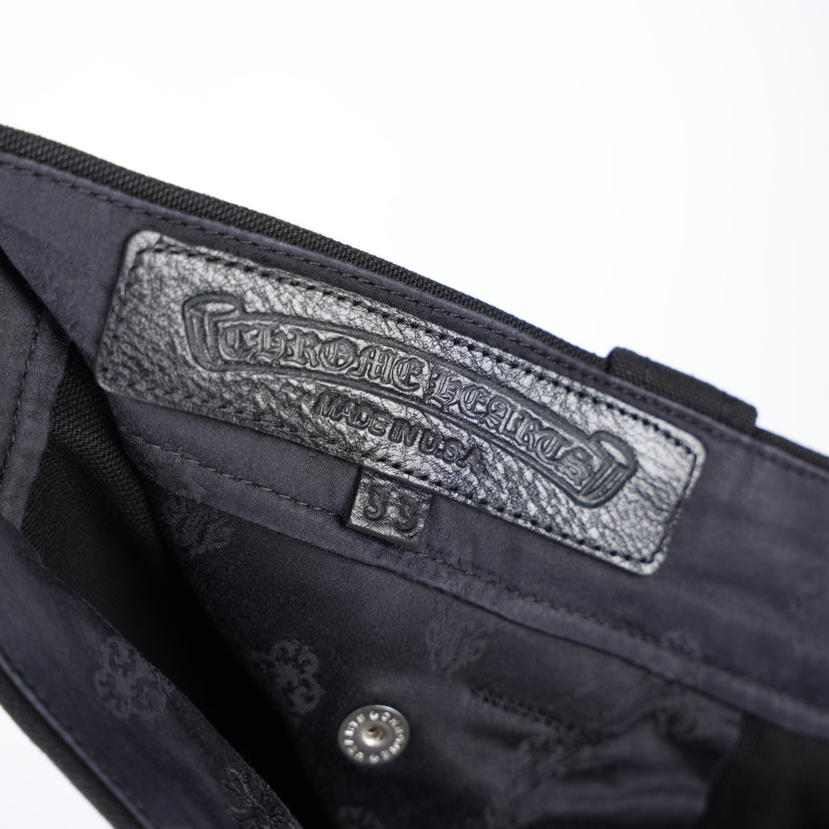 CHROME HEARTS DOUBLE KNEE CARPENTER PANTS