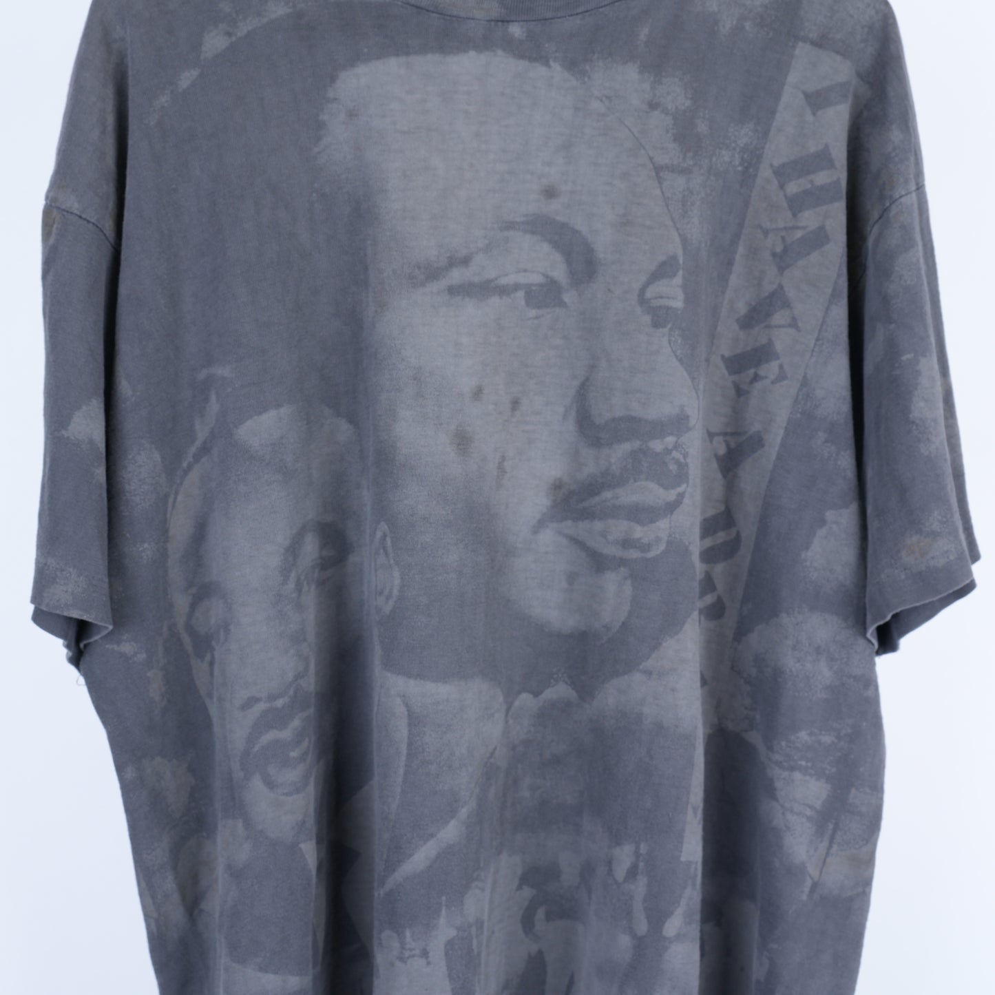 MLK FADED THRASHED TEE