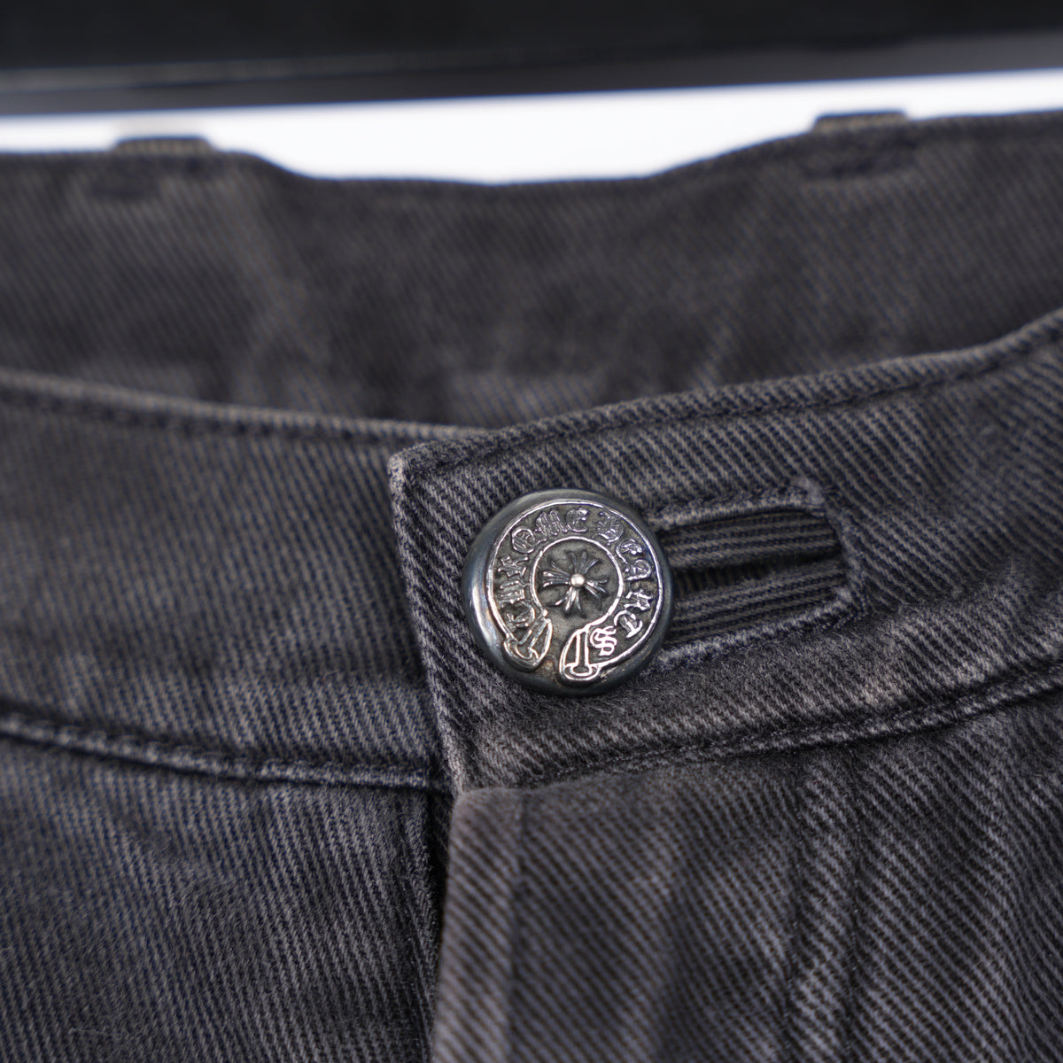 CHROME HEARTS FLEUR DENIM JEANS