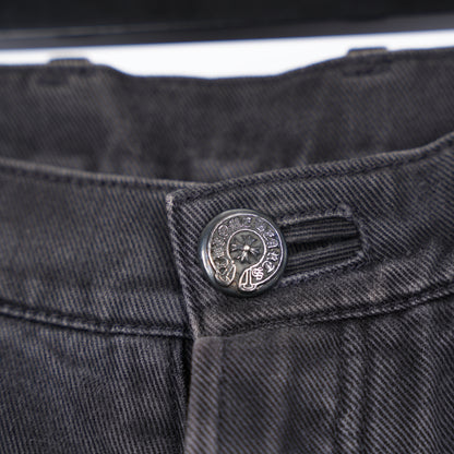 CHROME HEARTS FLEUR DENIM JEANS