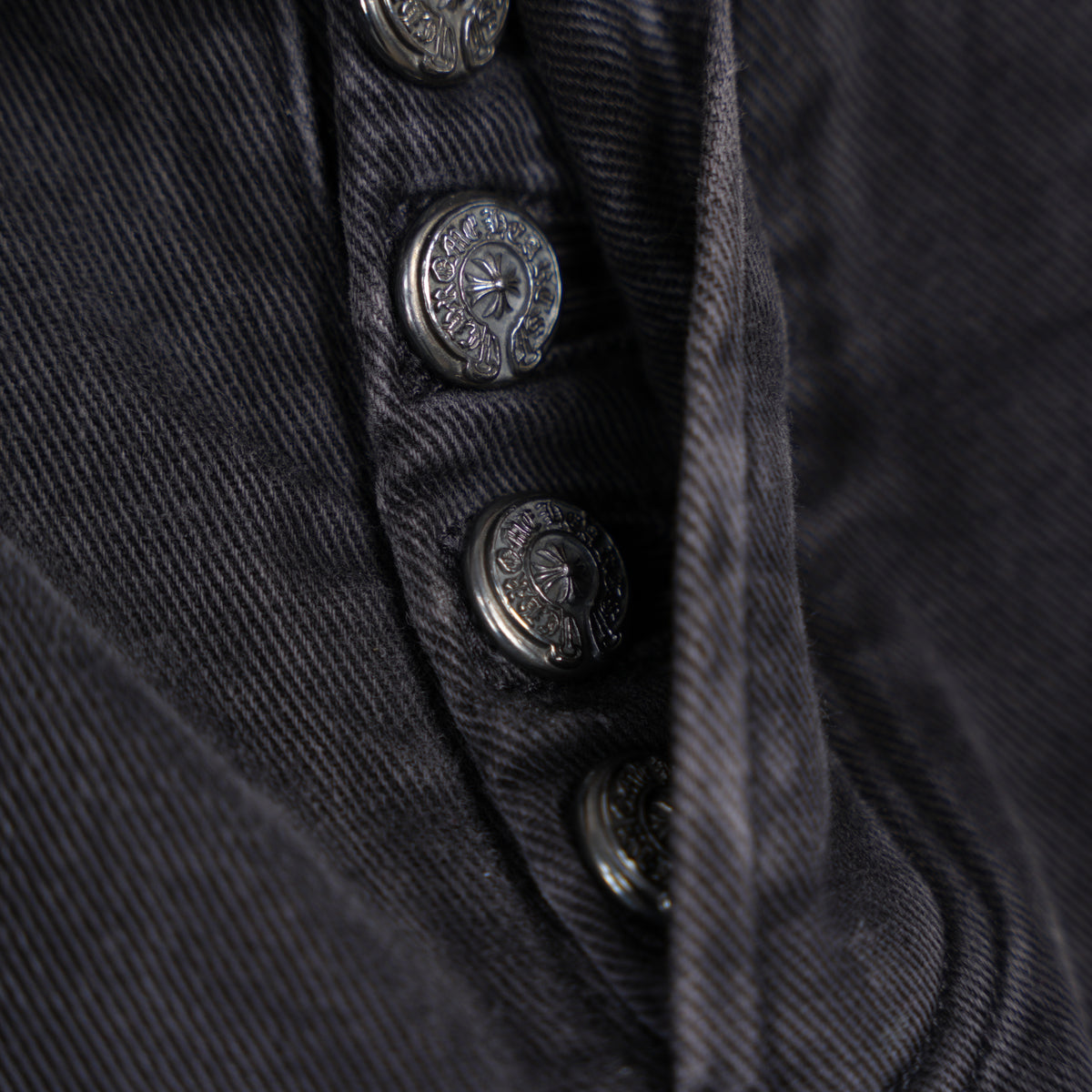 CHROME HEARTS FLEUR DENIM JEANS