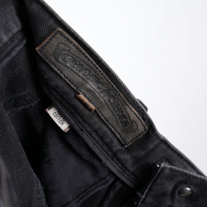 CHROME HEARTS FLEUR DENIM JEANS