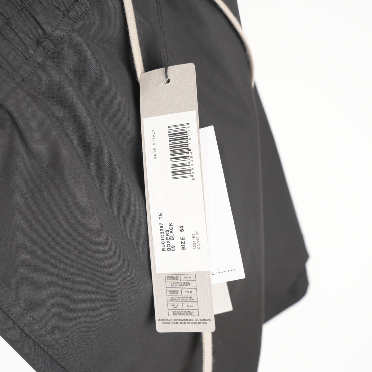 RICK OWENS RICK OWENS WALRUS SHORTS NWT