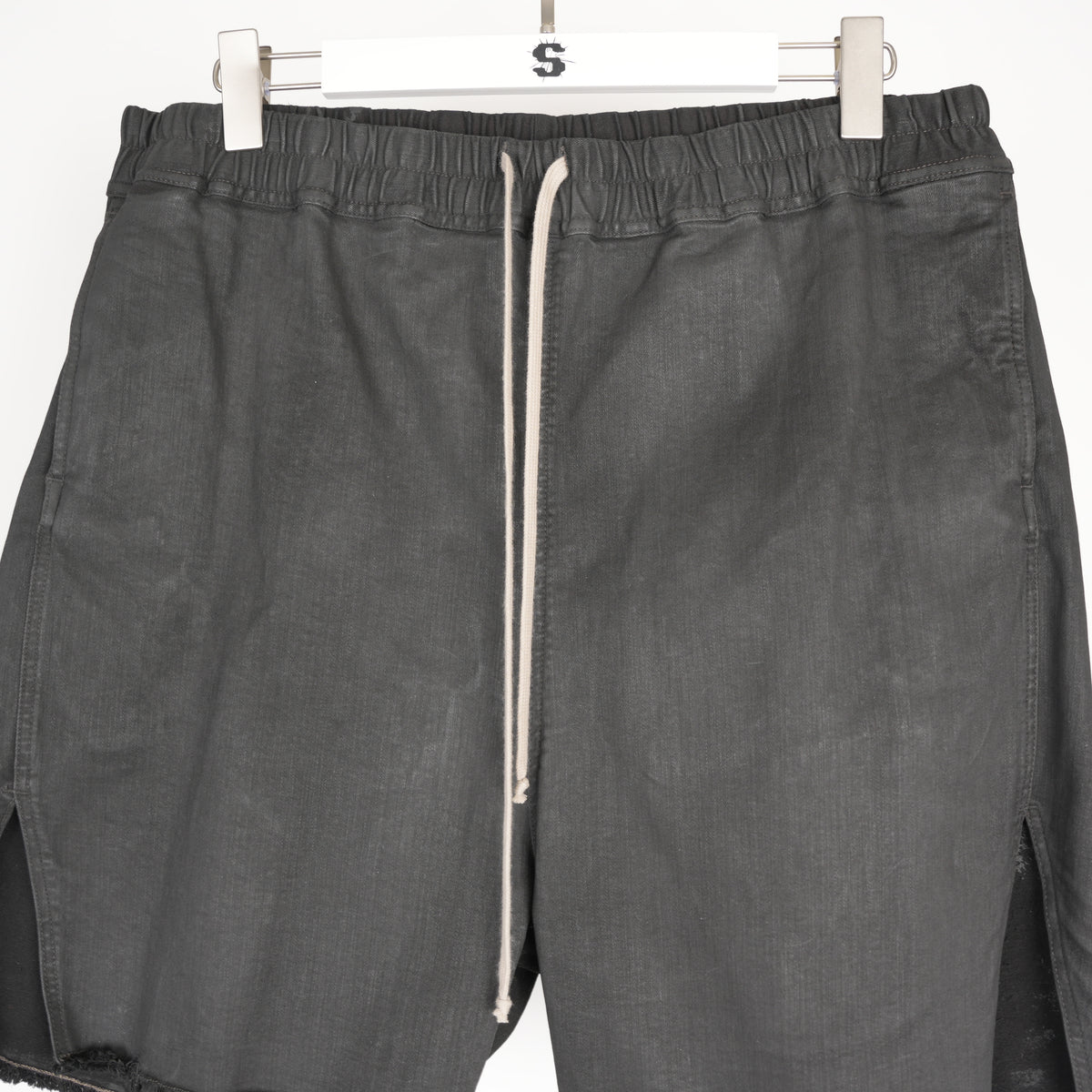 RICK OWENS DENIM BOXER SHORTS