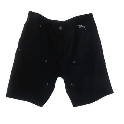 CHROME HEARTS BLACK CARPENTER SHORTS 36