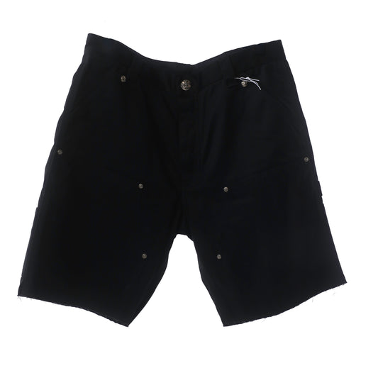 CHROME HEARTS BLACK CARPENTER SHORTS 36