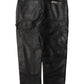 Chrome Hearts Leather Fleur Knee Pants