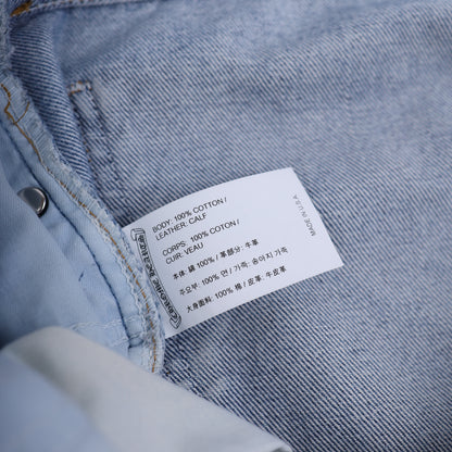CHROME HEARTS STAR PATCH ORANGE TAB DENIM