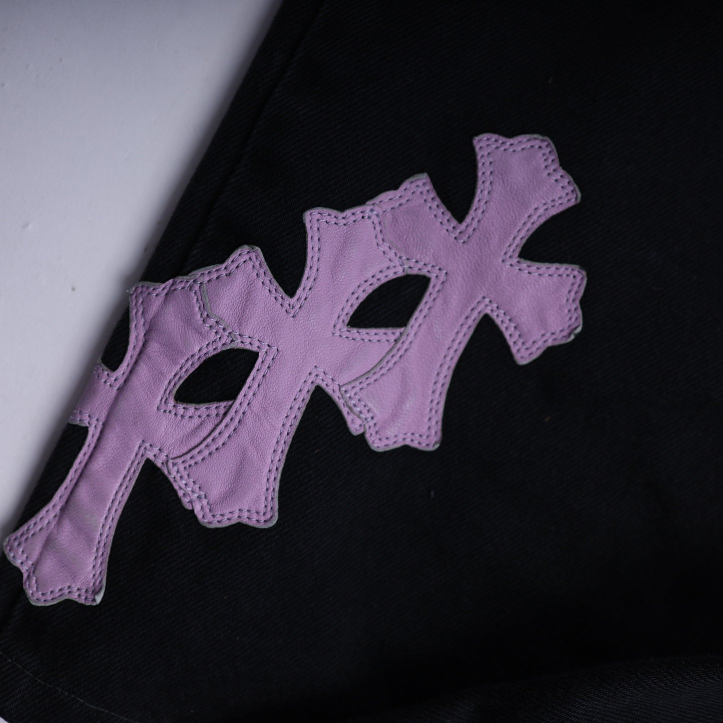 CHROME HEARTS PURPLE PATCH LEVI FRIENDS AND FAMILY 1 OF 1